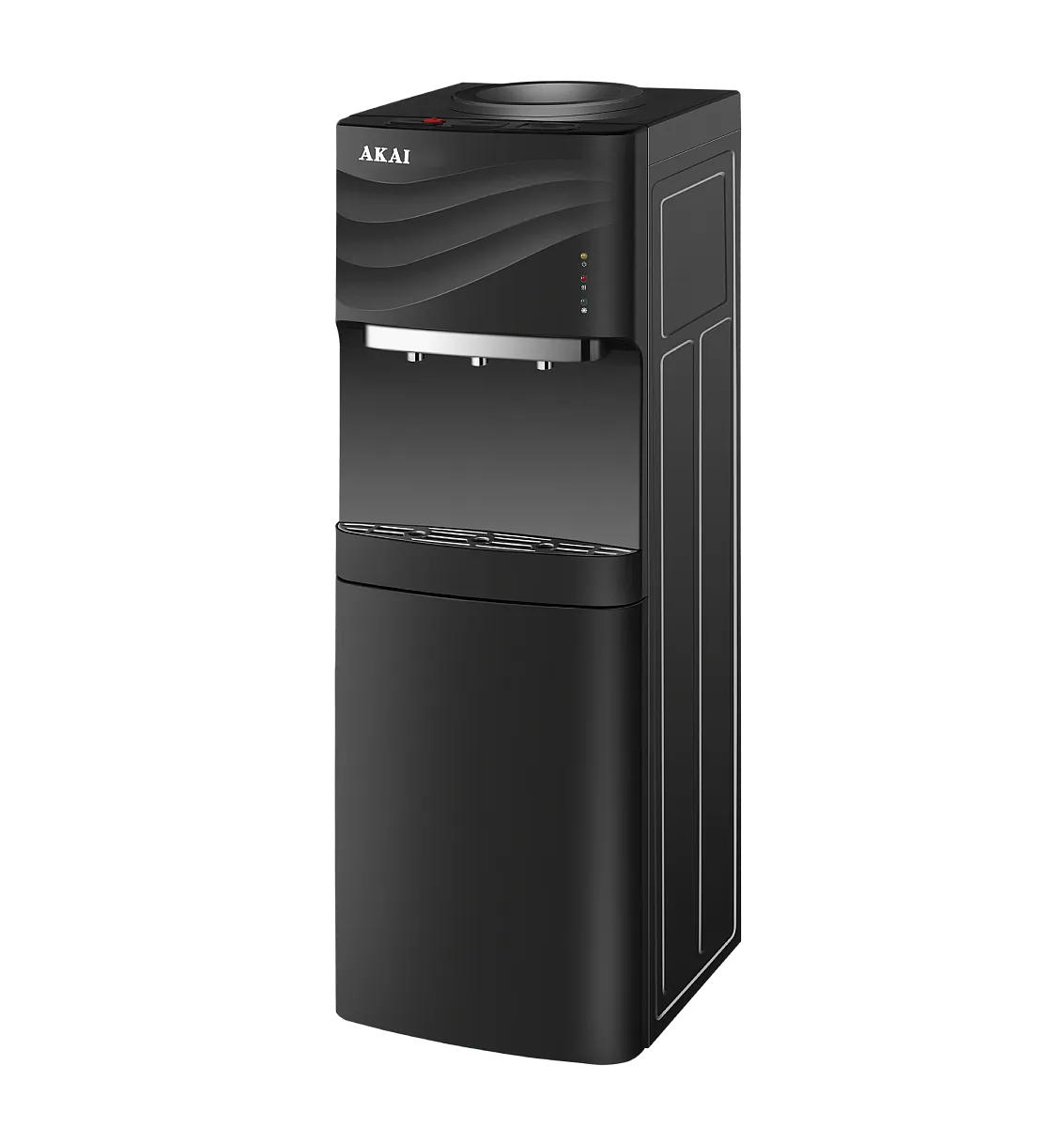 Akai Water Dispenser 3 Faucets - With Refrigerator And Cabin