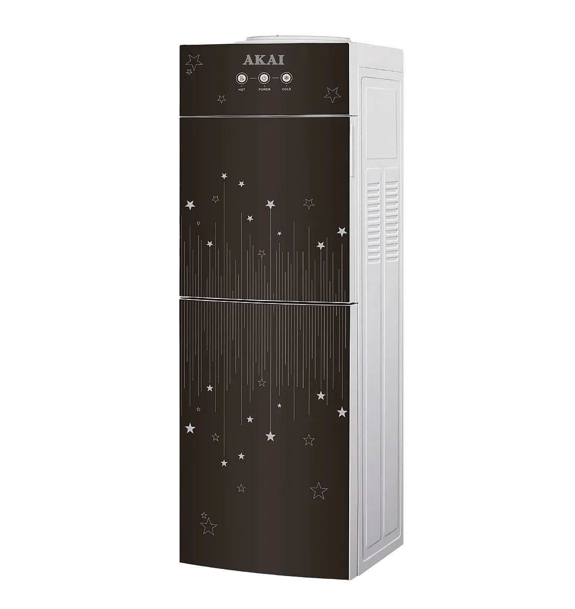 Akai Water Dispenser 3 Faucets - With Refrigerator And Cabin